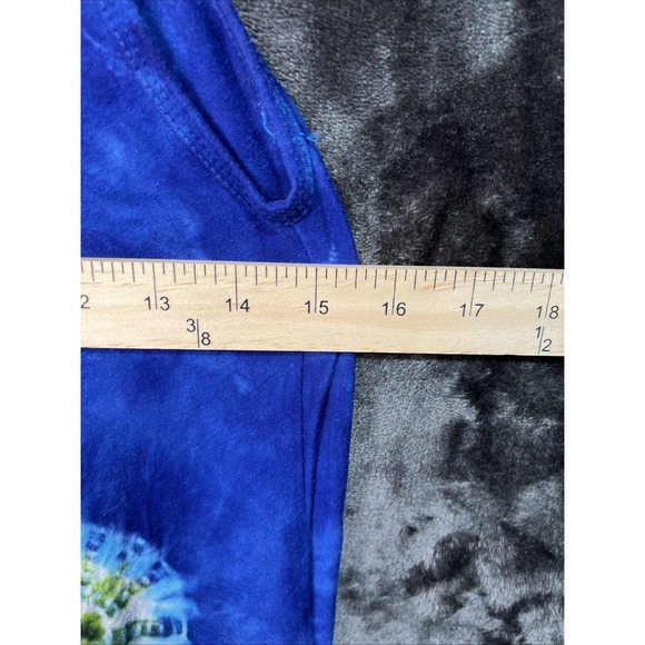 Indica Boutique Boho Tie Dye Dress Woman's Free Size Blue Festival - Picture 7 of 10